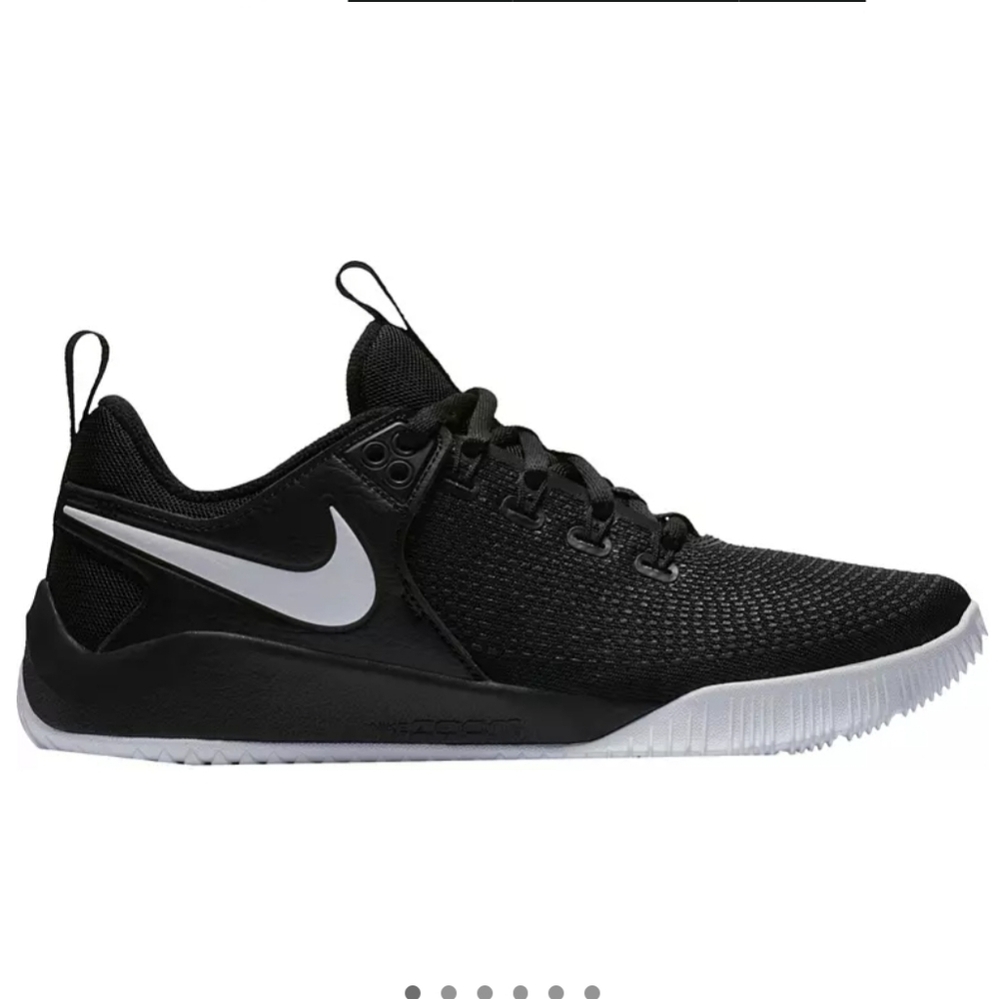 NIB Nike Women's Zoom Hyperace 2 Volleyball Shoe Black/White Sz 9.5